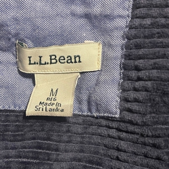 L.L. Bean Dark Blue Corduroy Shaket - Picture 7 of 9